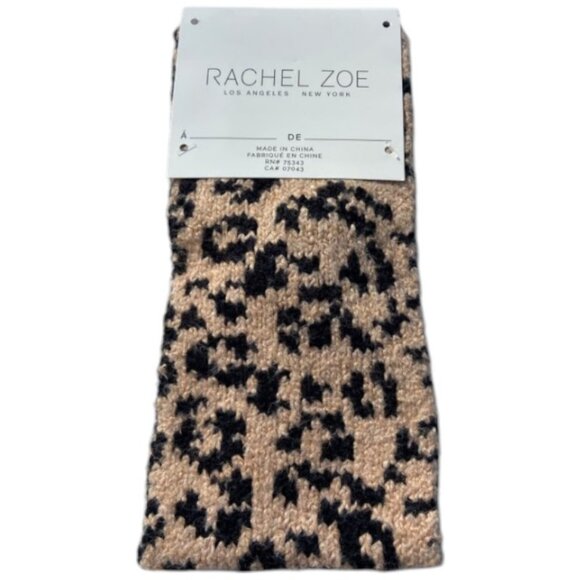 Rachel Zoe black and beige animal print headband - Picture 3 of 3